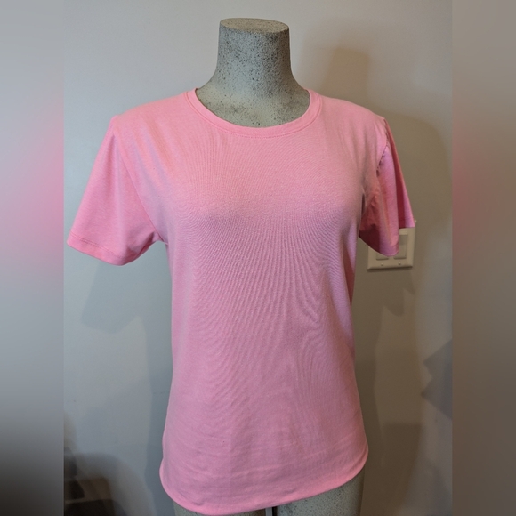 Onix pink cotton t shirt NWOT Size XL tunic length - Picture 1 of 10